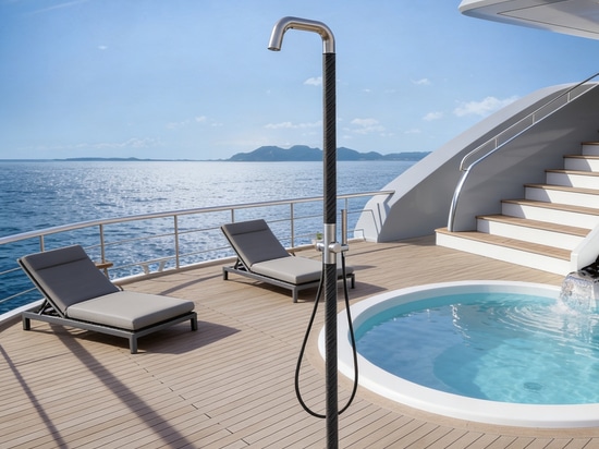 The removable deck shower by I-Carbon.