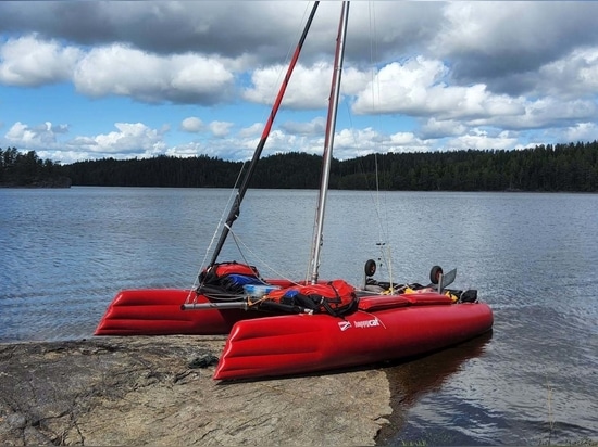Multi-day adventure on Sweden's Lake STORA LE