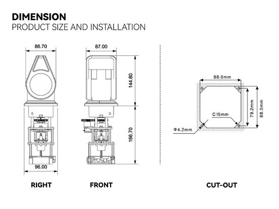 How to Select the Signal Output of an Azimuth Control Lever? An Analysis of the Gear-Coupled Potentiometer Solution