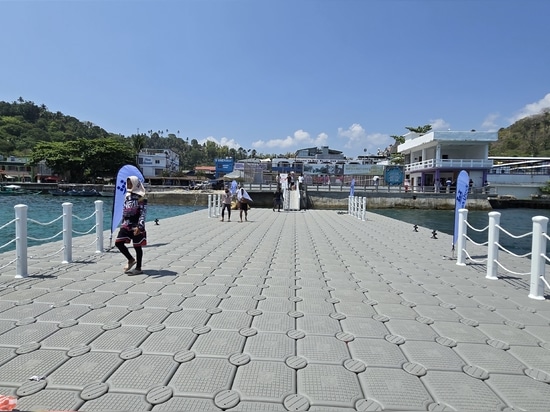 Floating Pier in the Philippines
