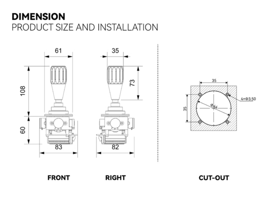 A Brief Overview of Applications of Marine Joystick-Type Products
