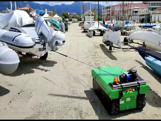 Robik Crawler M: innovation and versatility in the Transport On Tracks ...