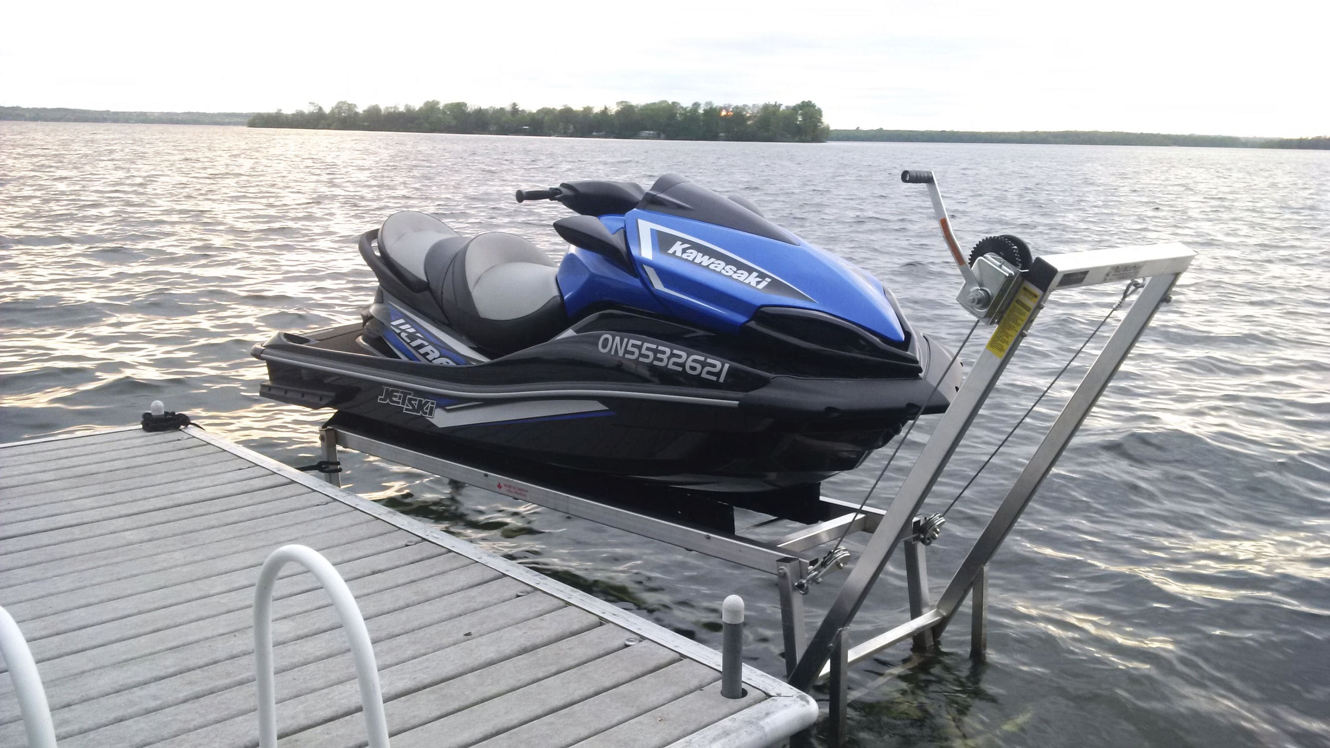 ジェットスキー用エレベーター Personal Watercraft R & J Machine アルミニウム