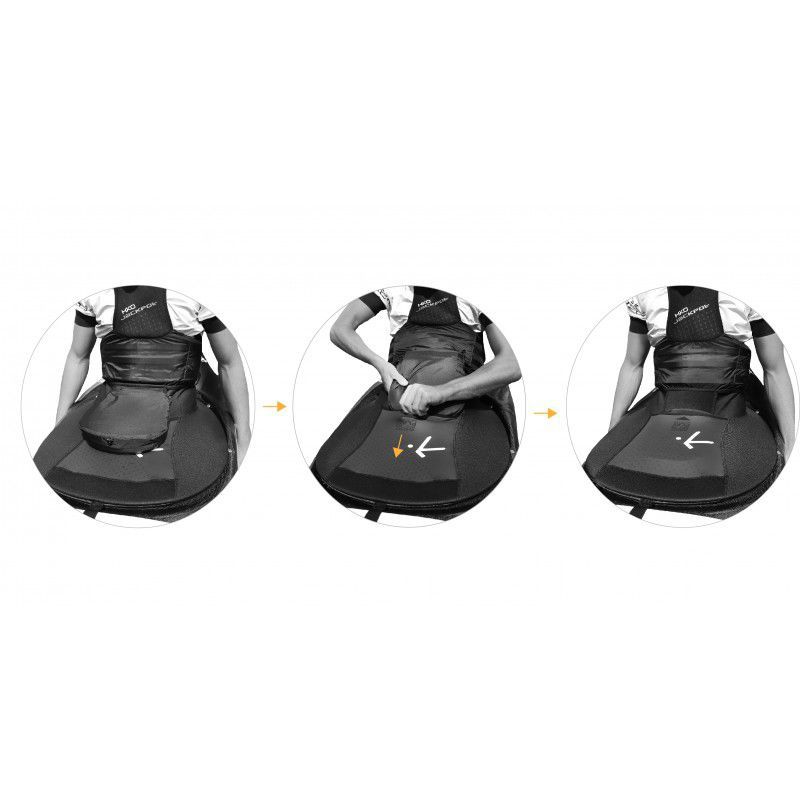 カヌー及びカヤック用スプレースカート - C1 JACKPOT x ZEPHYR - HIKO