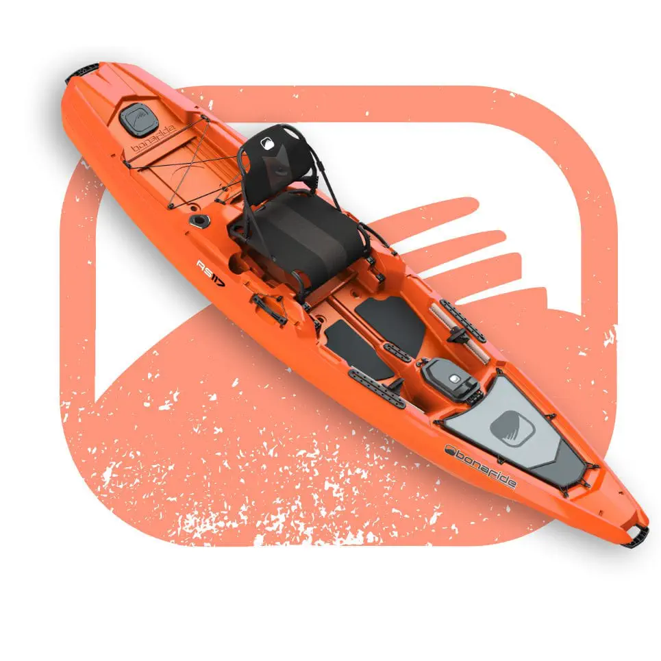 シットオントップカヤック - RS117 - Bonafide Kayaks, USA - 釣り用