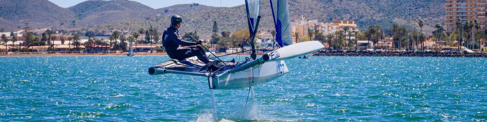 水中翼ヨット - F101 - Foiling World - トリマラン / レース用 水中翼ヨット - F101 - Foiling World - トリマラン / レース用