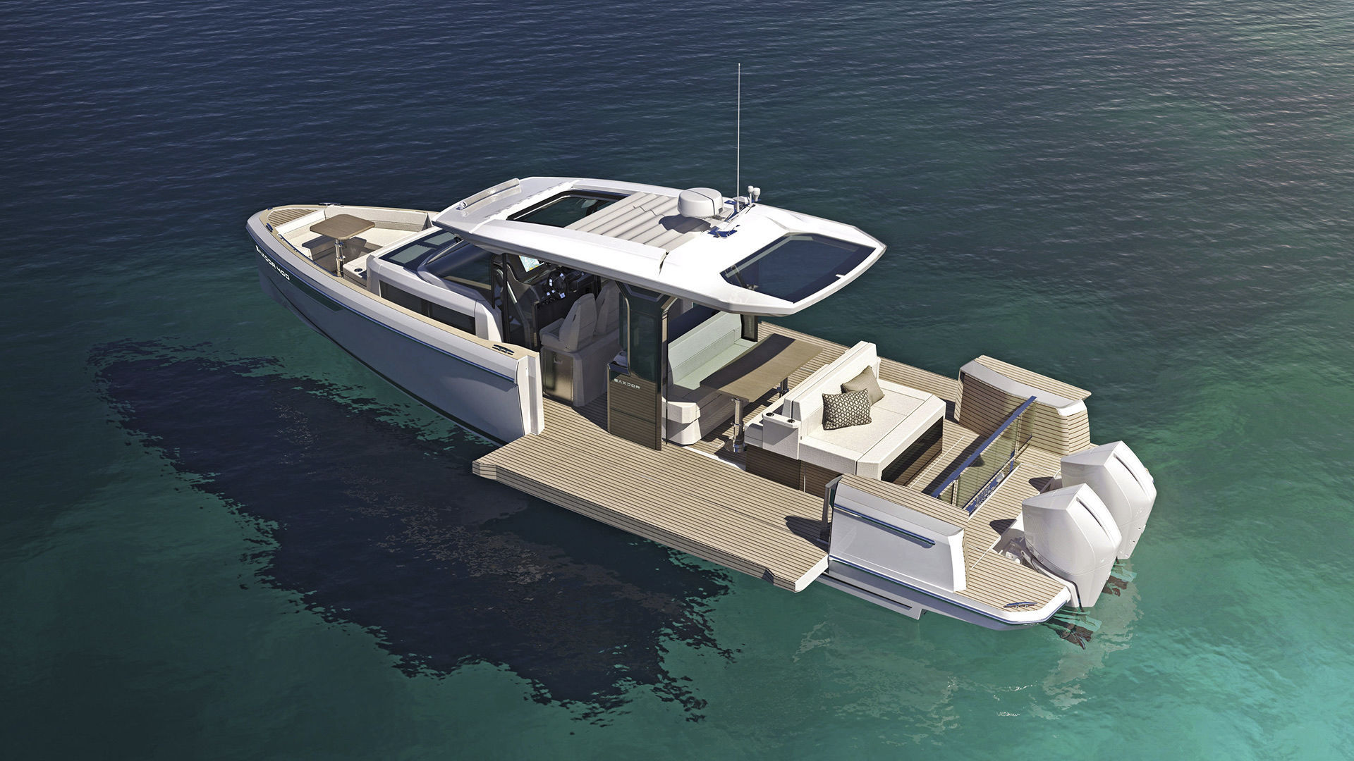 船外機エクスプレスクルーザー - 400 GTS - Saxdor Yachts Oy - ツインエンジン / ハードトップ / オープン