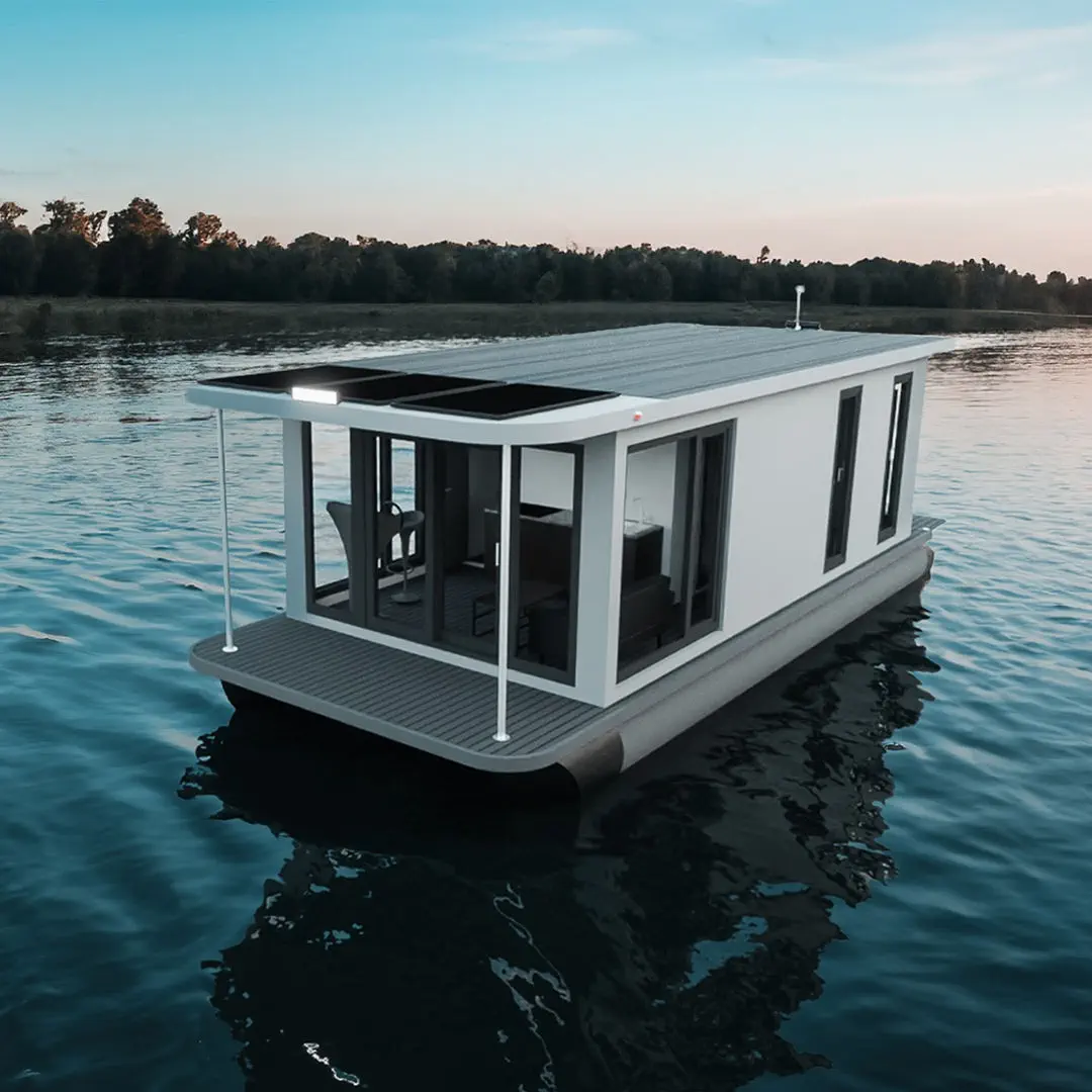 カタマランハウスボート - ECO 10 - BARKMET BOATS - 船外機