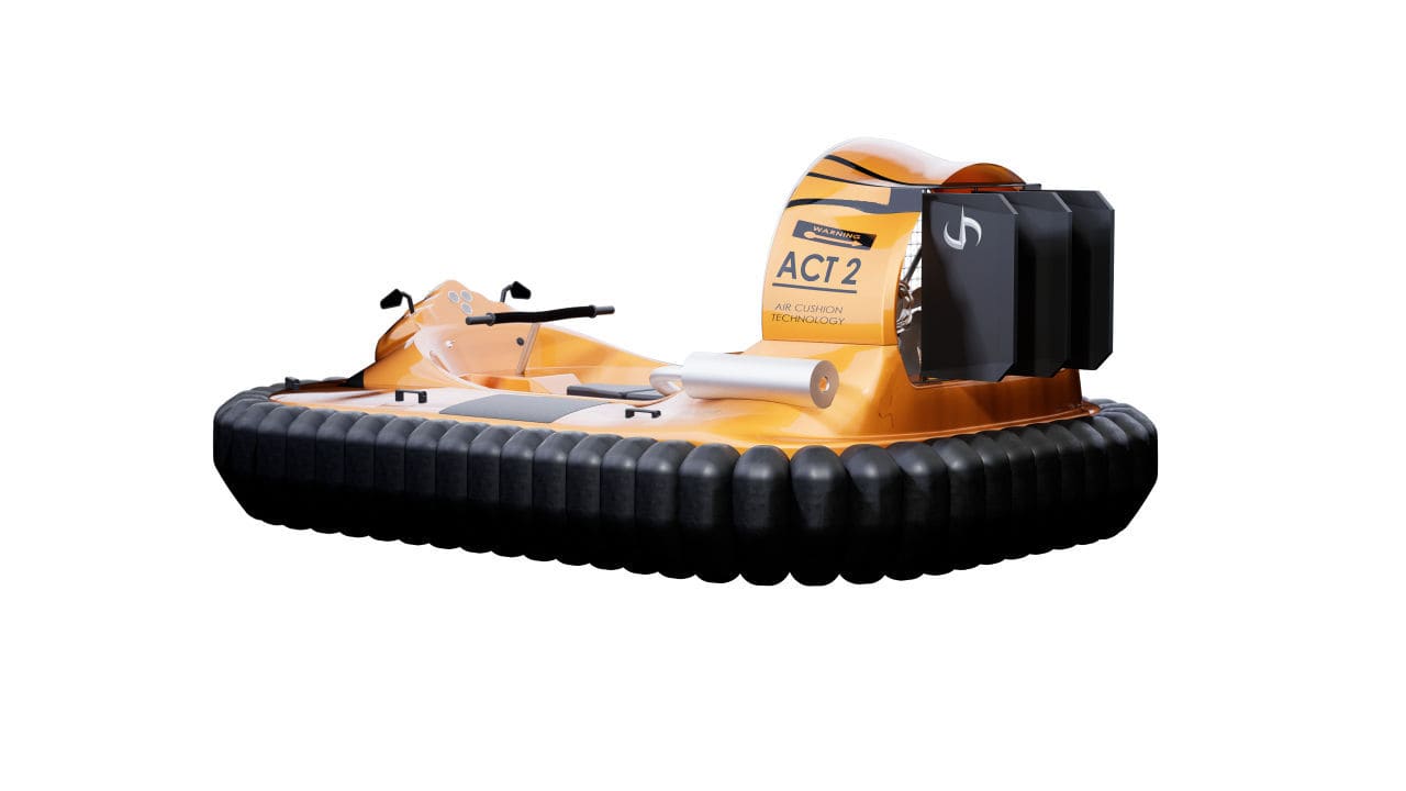 プライべート用ホバークラフト - ACT2 - JEDY HOVERCRAFT