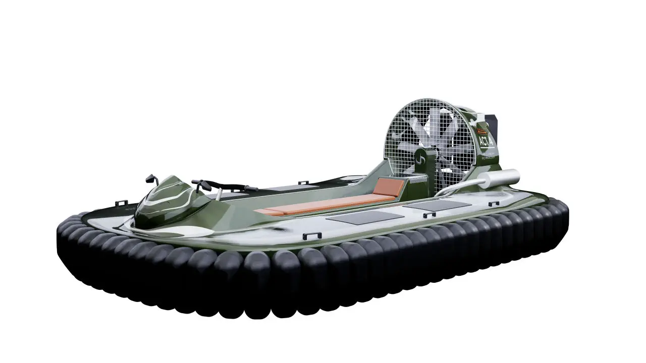 プライべート用ホバークラフト - ACT4 - JEDY HOVERCRAFT