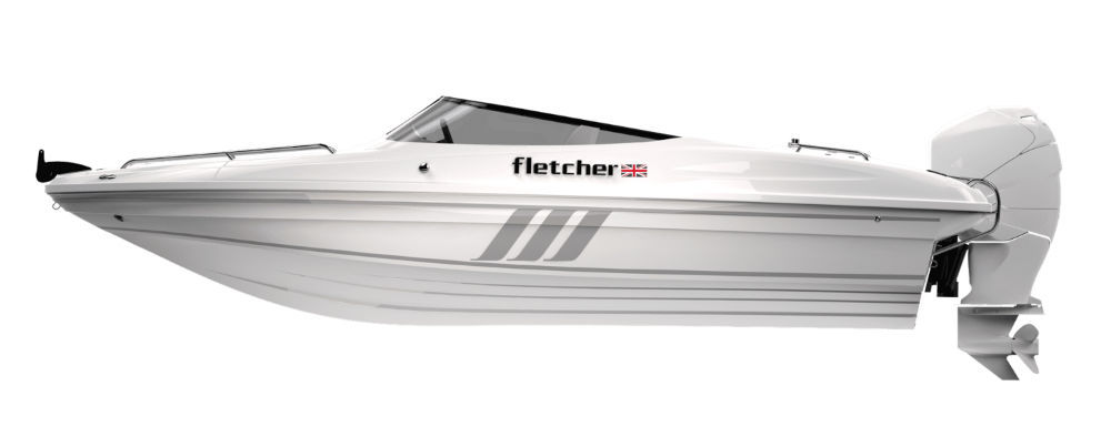 脱出ボート 船外機ランナバウトボート - 19 GTO - Fletcher Boats