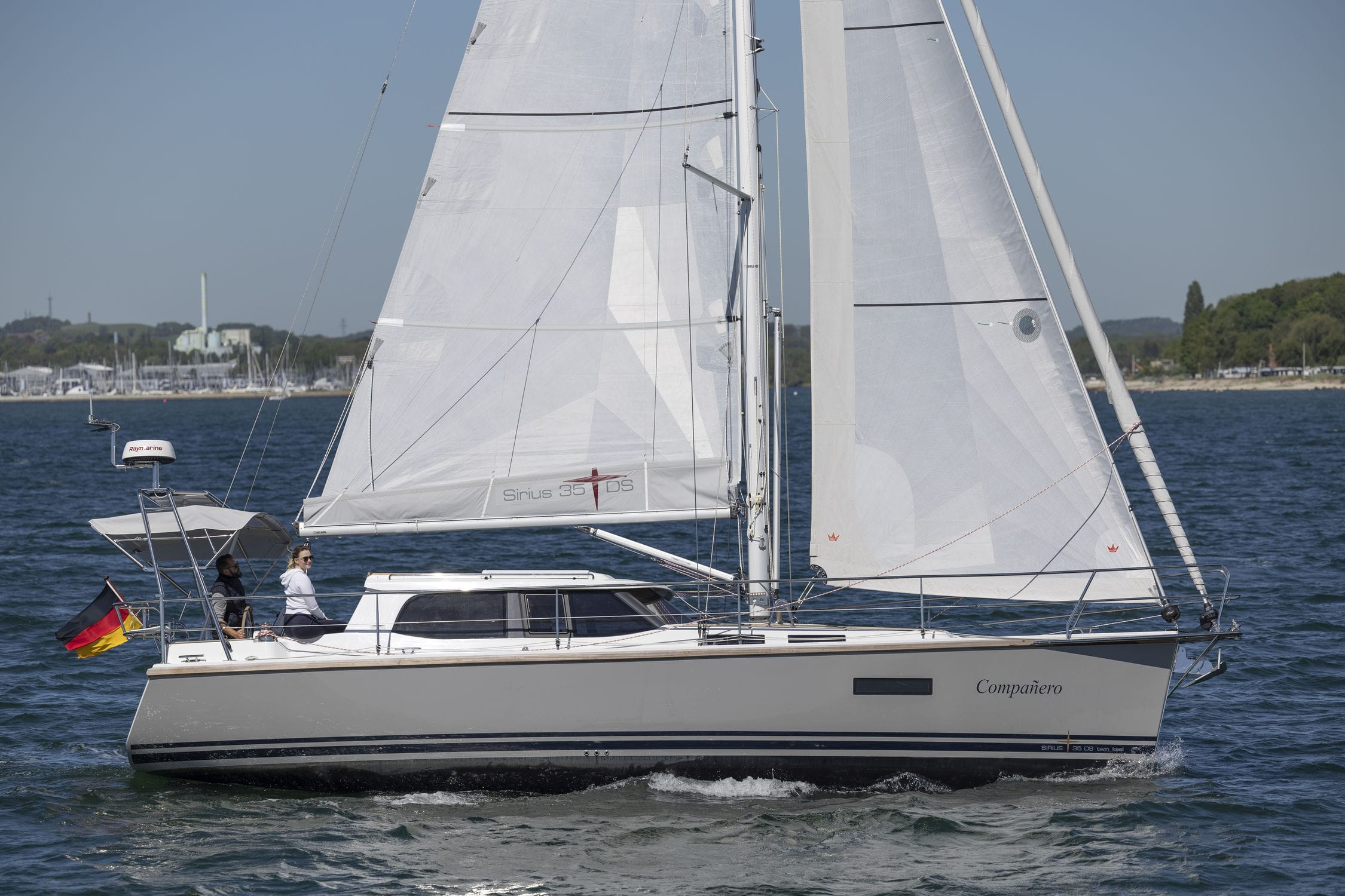 クルージングヨット - 35DS - Sirius Werft GmbH - キャビン3室