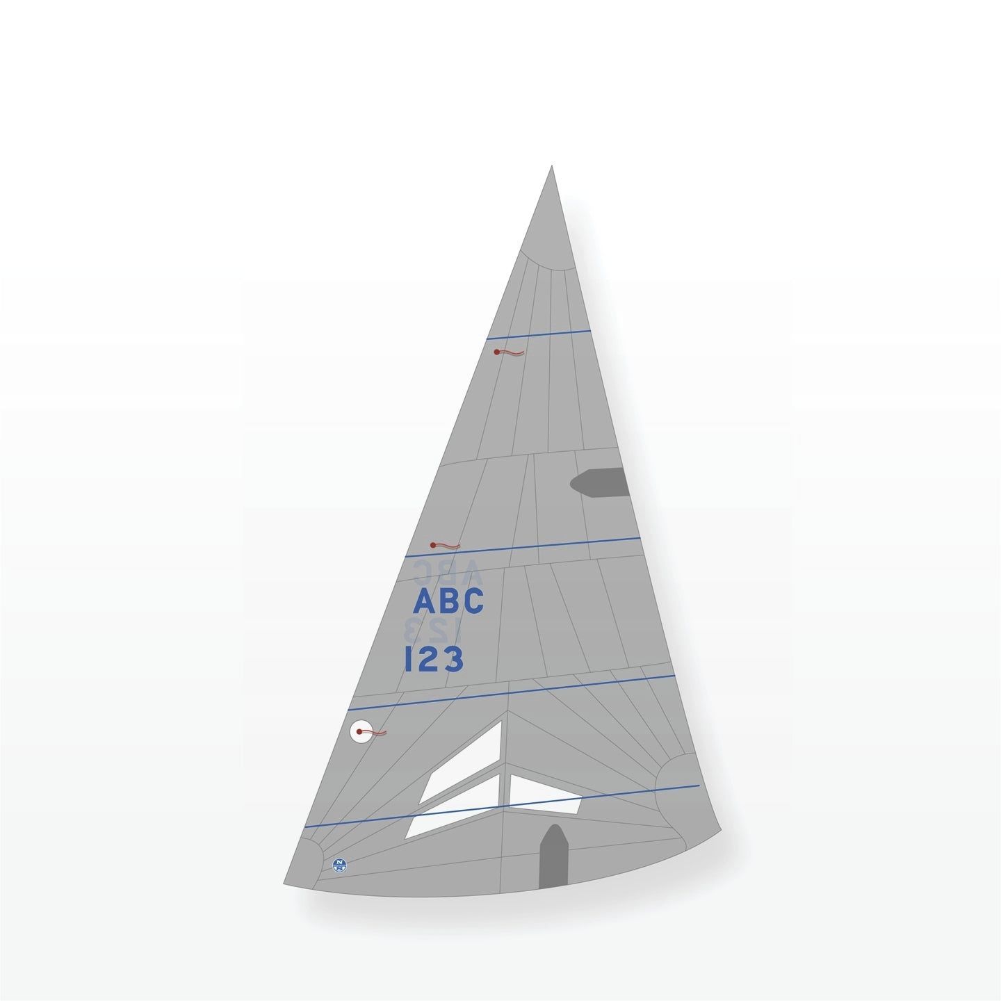 ジェノバ製 - CLUB RACE - North Sails Sailmaking - モノタイプ ヨット用 / J24