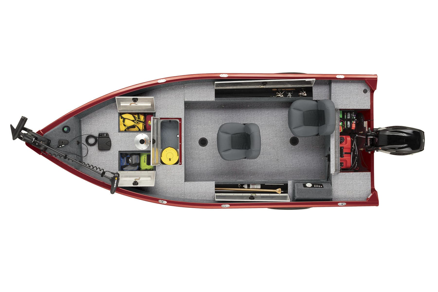船外機バスボート - SUPER GUIDE™ V-16 T - Tracker - オープン