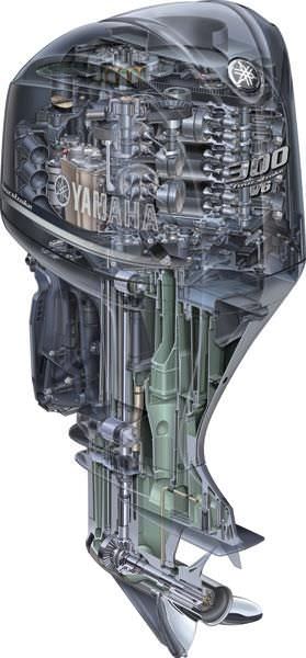 船外機 - V6 4.2L F300 - Yamaha Outboard Motors - ガソリン