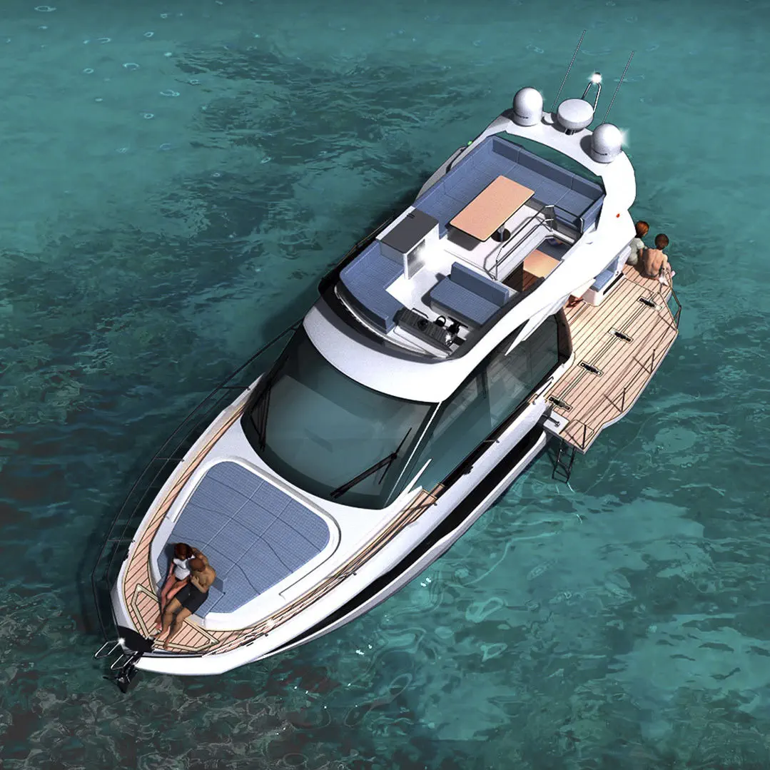 船内機エクスプレスクルーザー - 400 FLY - Galeon - ツインエンジン