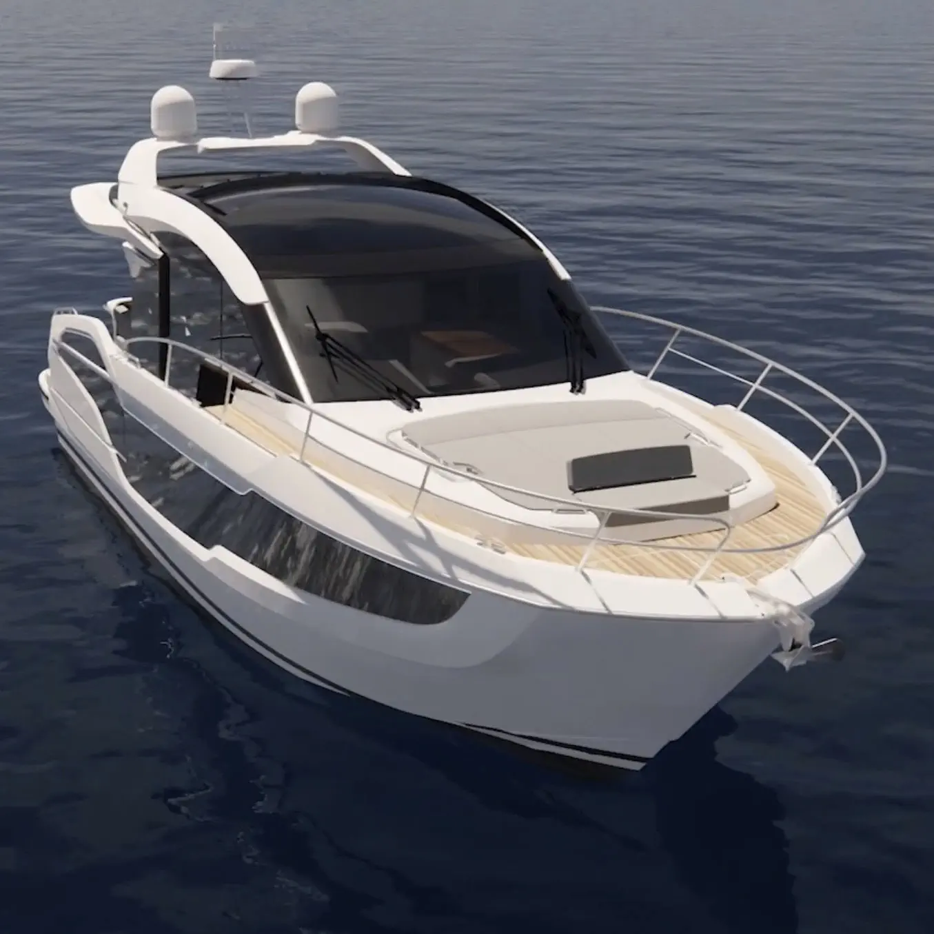 船内機エクスプレスクルーザー - 450 HTC - Galeon - ツインエンジン