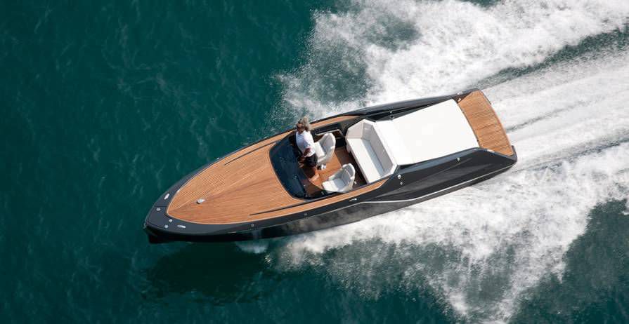 船内機ランナバウトボート - 858 Fantom - FRAUSCHER BOOTSWERFT