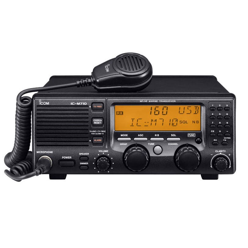 ボート用ラジオ - IC-M710 - Icom - 固定式 / HF / MF