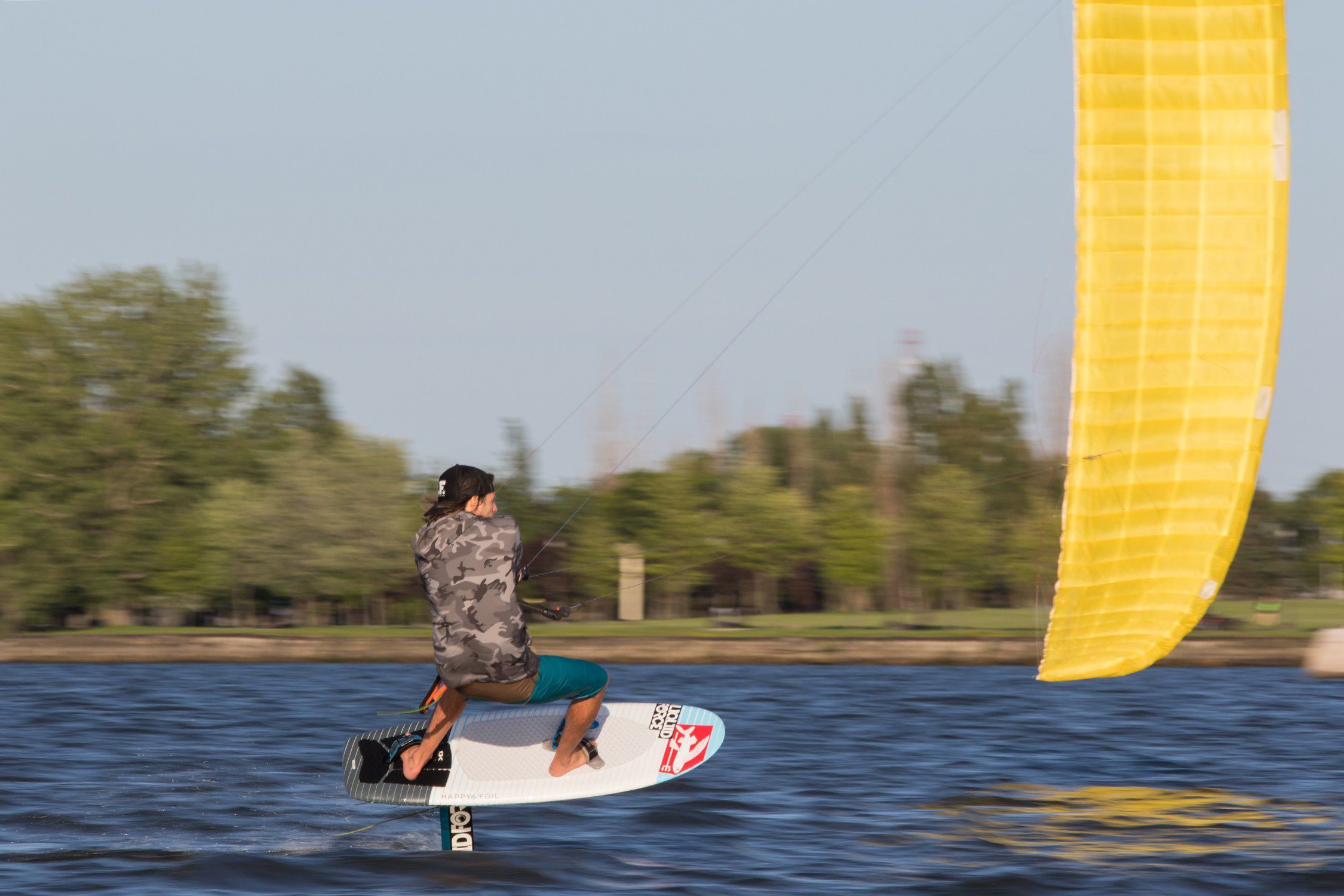フォイル付きカイトボード - Happy - Liquidforce Kites - フリーライド