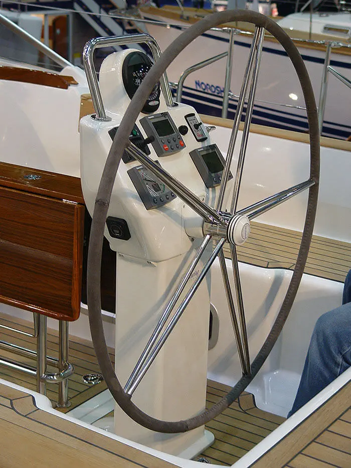 ヨット用ステアリングホイール・ぺデスタル - TS400 - Jefa 