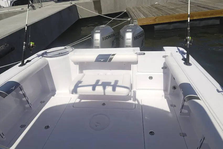 船外機キャビンクルーザ - 26 XP - Pro Line Boats - ツインエンジン