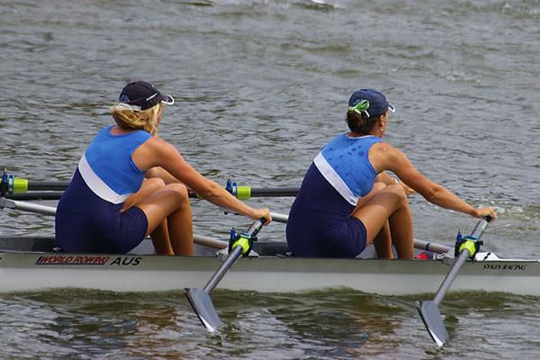 レース用手漕ぎボート - MOULD 213 - Sykes - スイープ2人乗り / 舵手なし