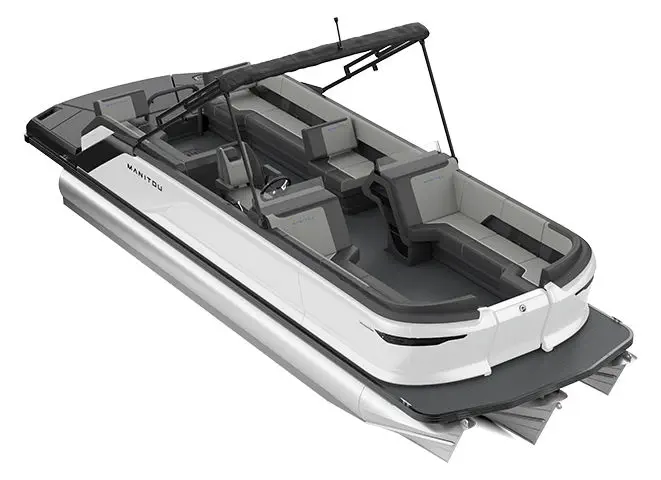 船外機ポンツーンボート - 20 MAX - Manitou Pontoon Boats - 三管状