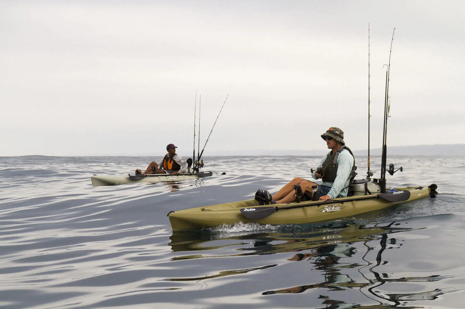 シットオントップカヤック - MIRAGE OUTBACK - Hobie Kayak - 探検用 