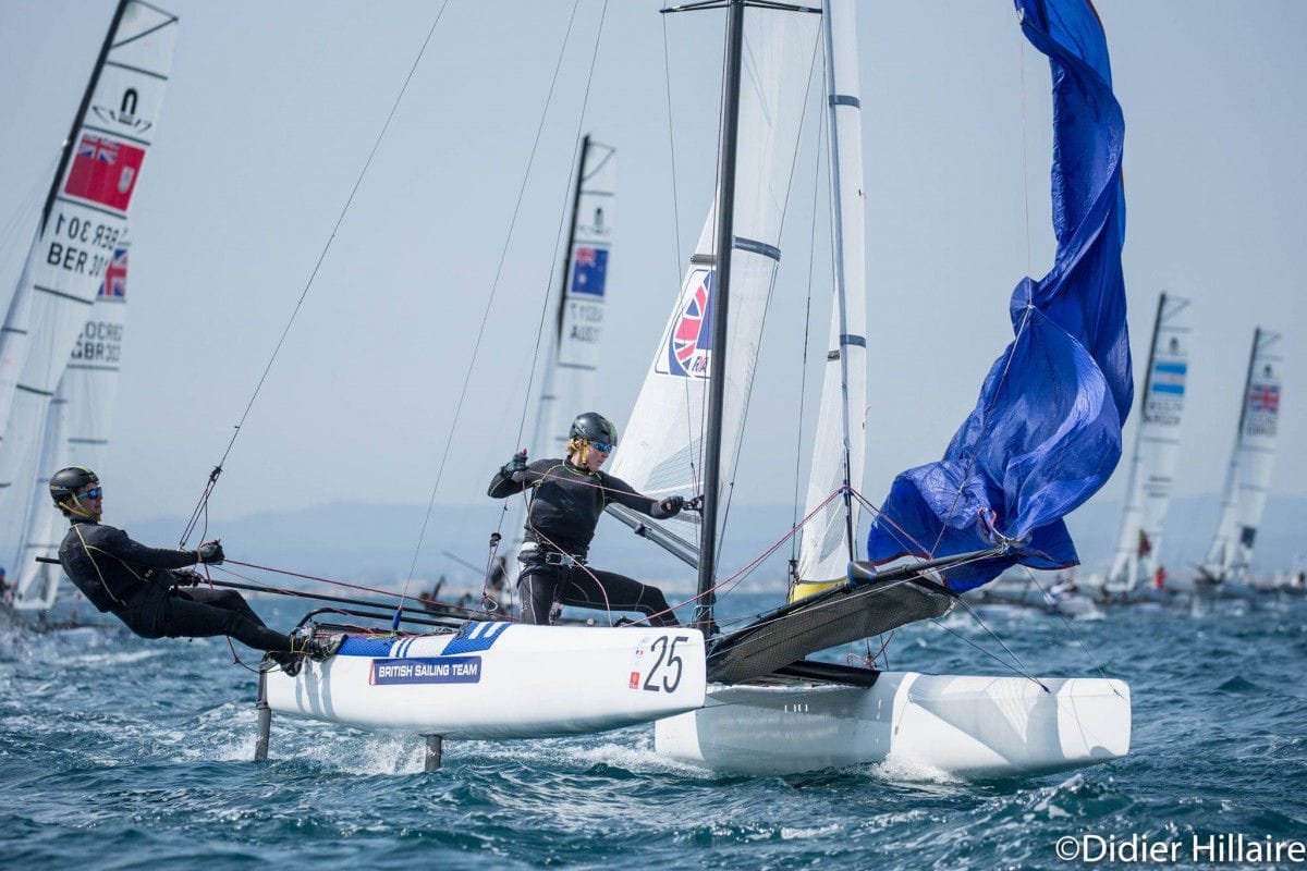 新品∮Tandorioオリジナル☆ヨットシャーク☆カスタム MOD◎NH38搭載 レガッタカタマランヨット - 17 Olympic - Nacra Sailing - 2人