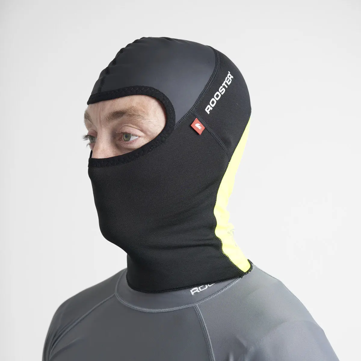 MOTION フルスーツ ネオプレン 黒 迷彩柄 水上スポーツ用フ－ド - AQUAFLEECE BALACLAVA - Rooster