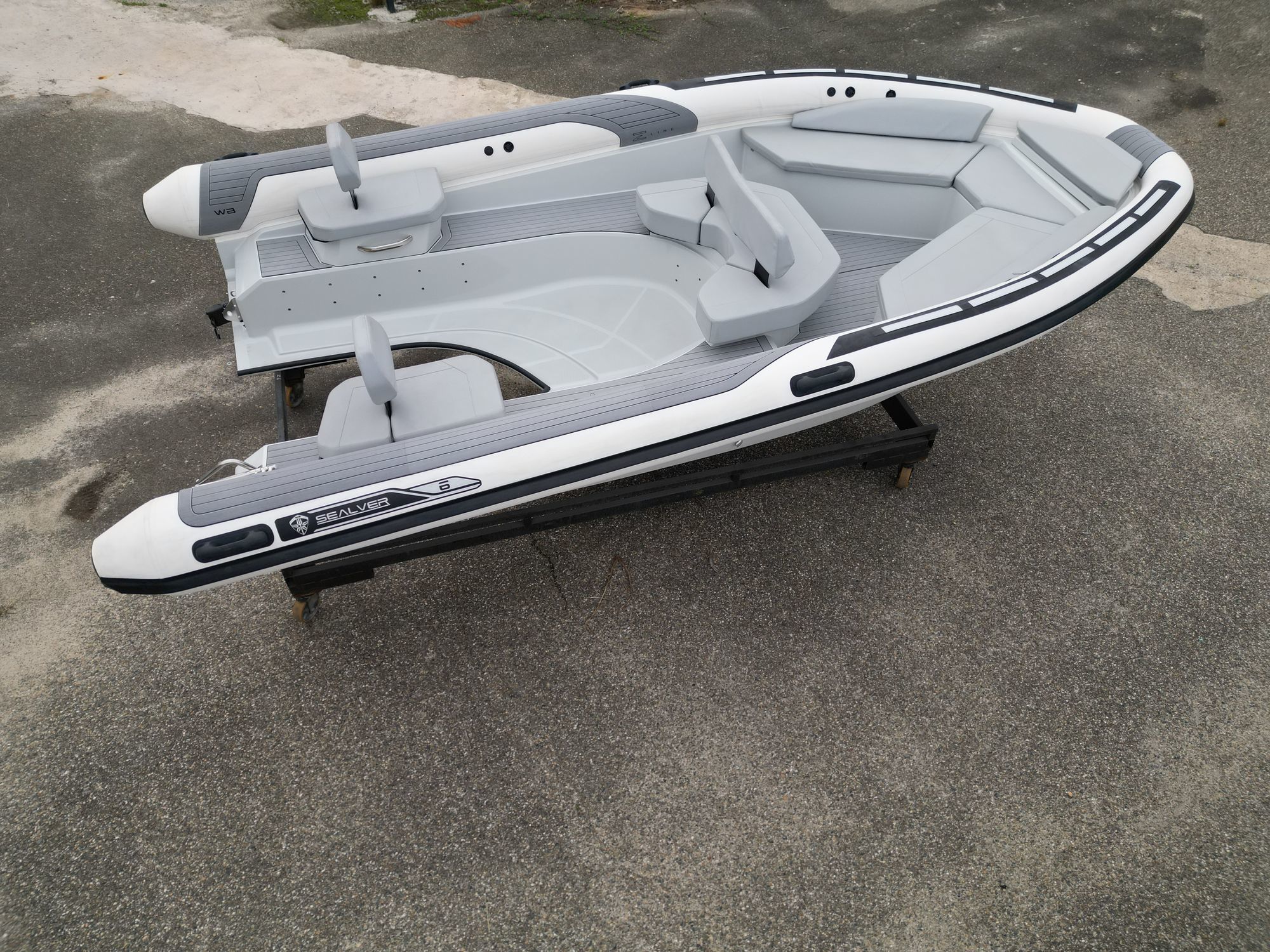 ジェットスキー推進インフレータブルボート - Z6 HEVO LINE - SEALVER