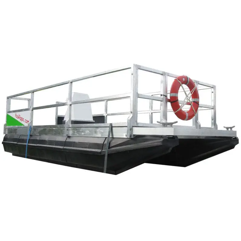 船外機ポンツーンボート - MOVING CRAFT - Marina Dock Systems - 三管状