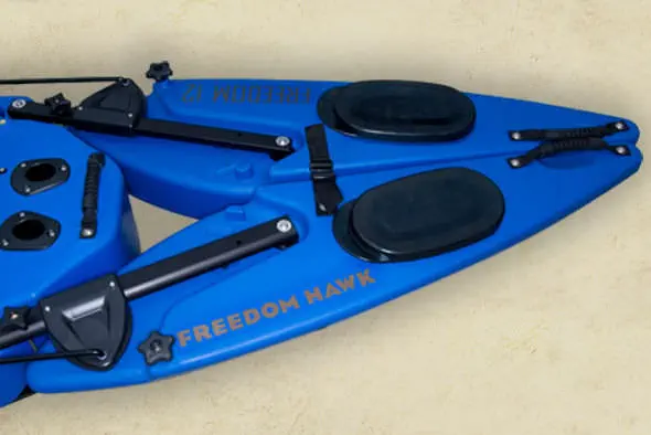 シットオントップカヤック - FREEDOM HAWK 12 - Freedom Hawk Kayaks - 釣り用 / 大人用 / 1人用