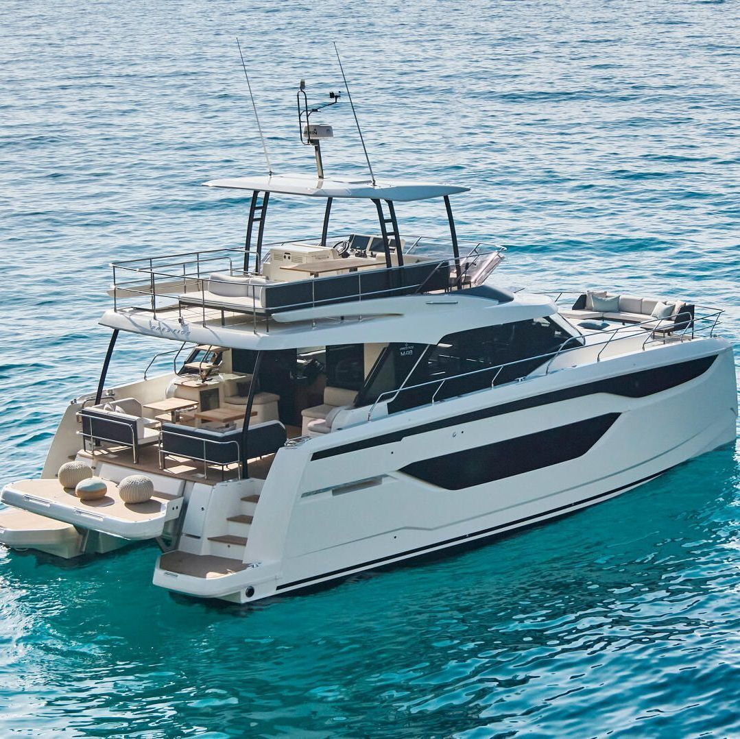 カタマランエクスプレスクルーザー - M48 - Prestige Yachts - 船内機