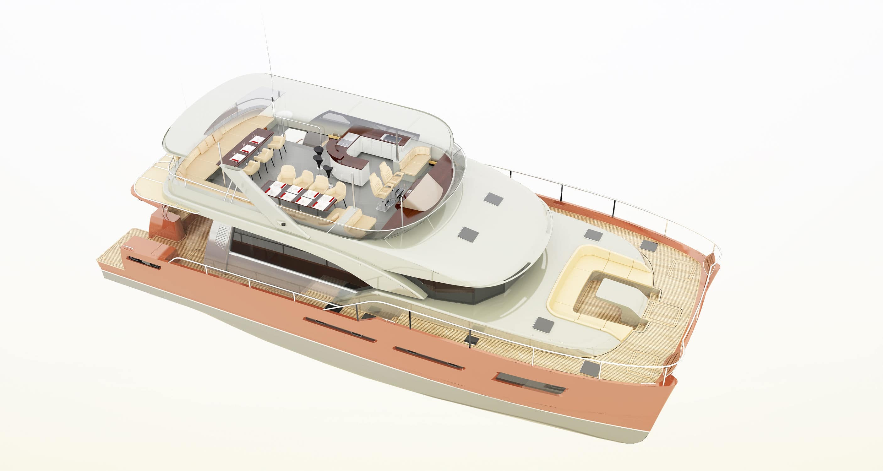 カタマランモーターヨット - THE ELITE 70 - NOVA LUXE YACHTS