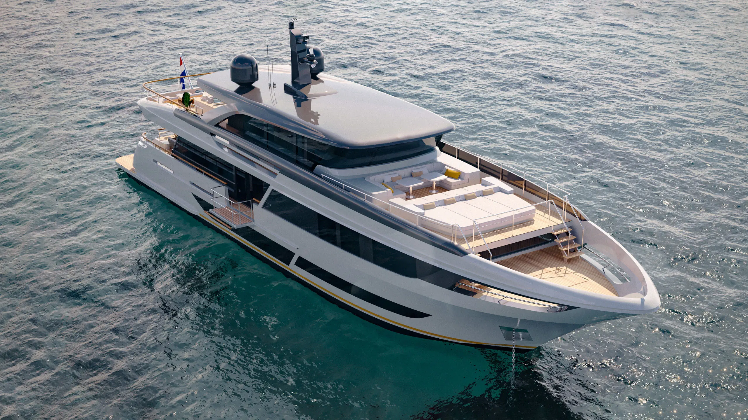 クルージングスーパーヨット - MAY - Van der Valk Shipyard
