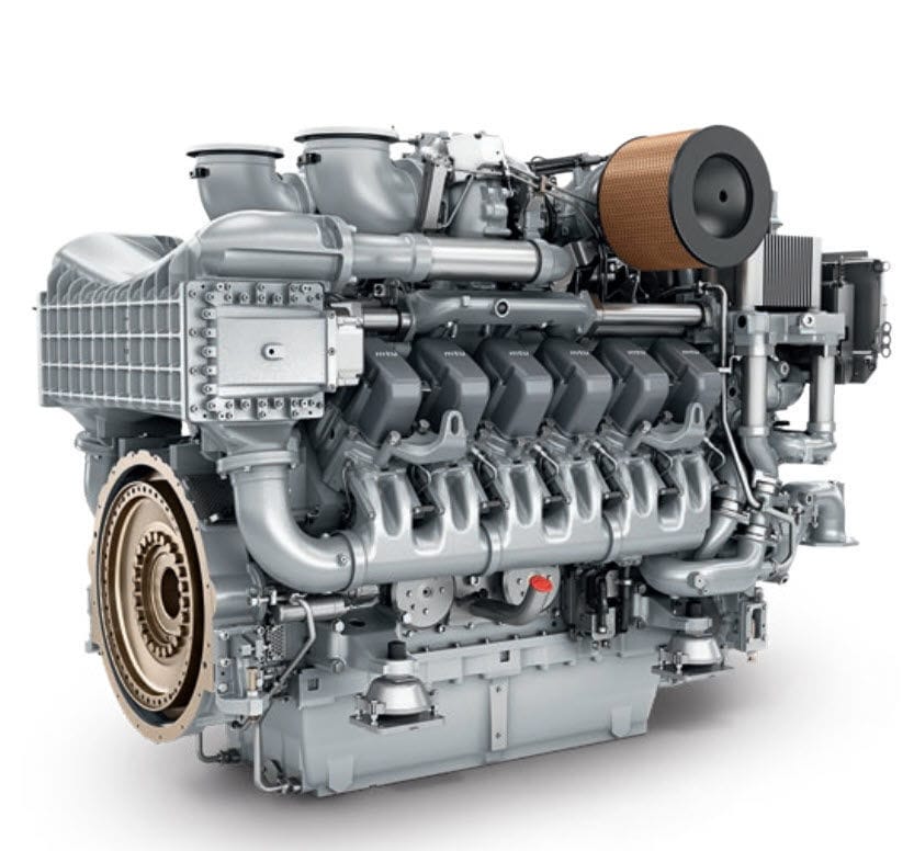船内エンジン - Series 4000 M53/M53R - MTU - 推進 / ディーゼル / 商業用