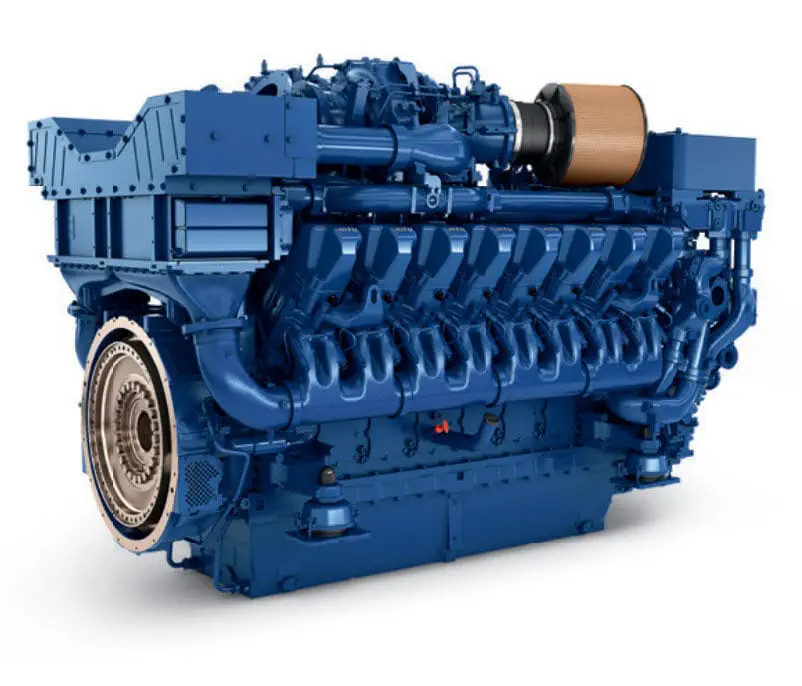 ハイブリッド型発電機セット - Series 4000 - MTU - 船用