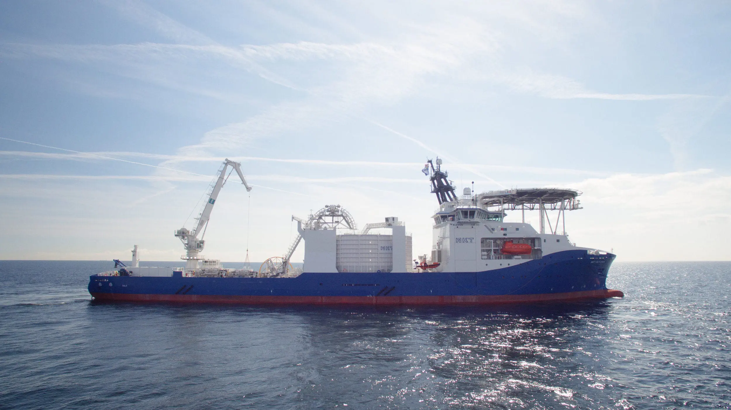海底電線敷設専用船 - NKT VICTORIA - Kleven Maritime AS