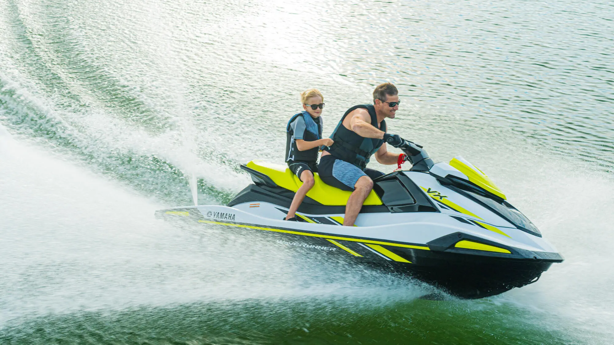 座って操縦ジェットスキー - VX - Yamaha WaveRunner - 3人乗り