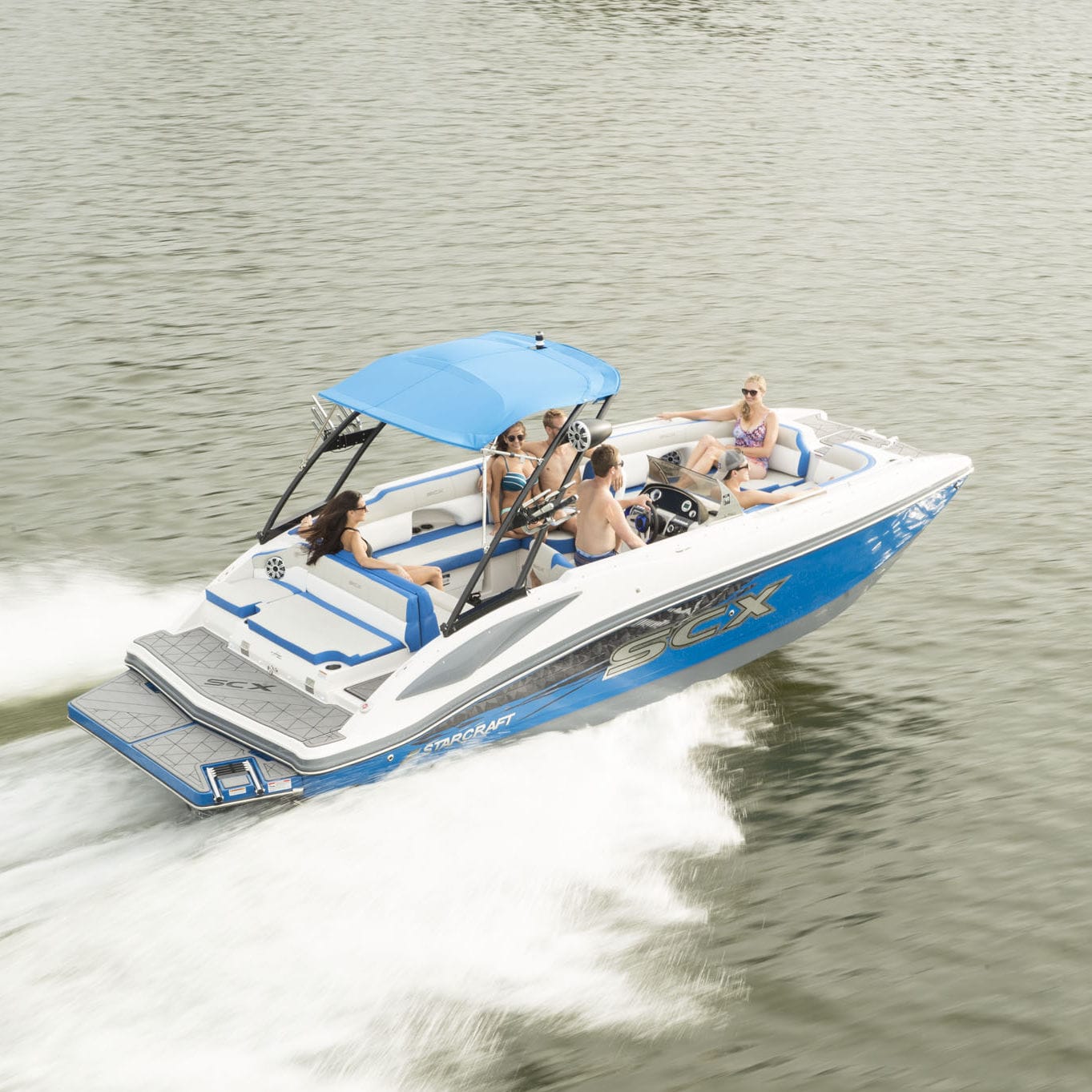 船内機デッキボート 231 I/O SCX Starcraft ウェイクボード / 13人