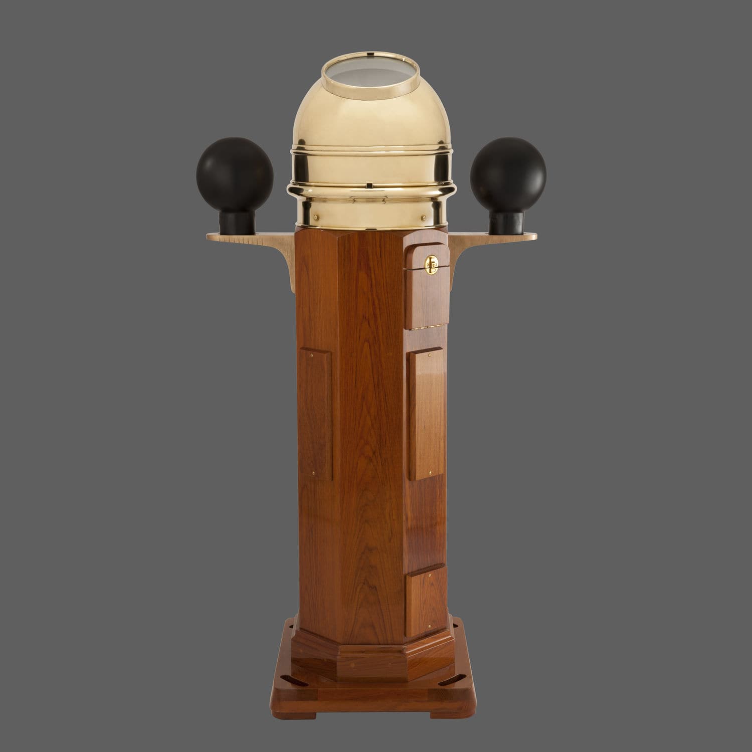 船用ルートコンパス - TKH-10 - W. Ludolph - 磁気 / 横型 / 缶