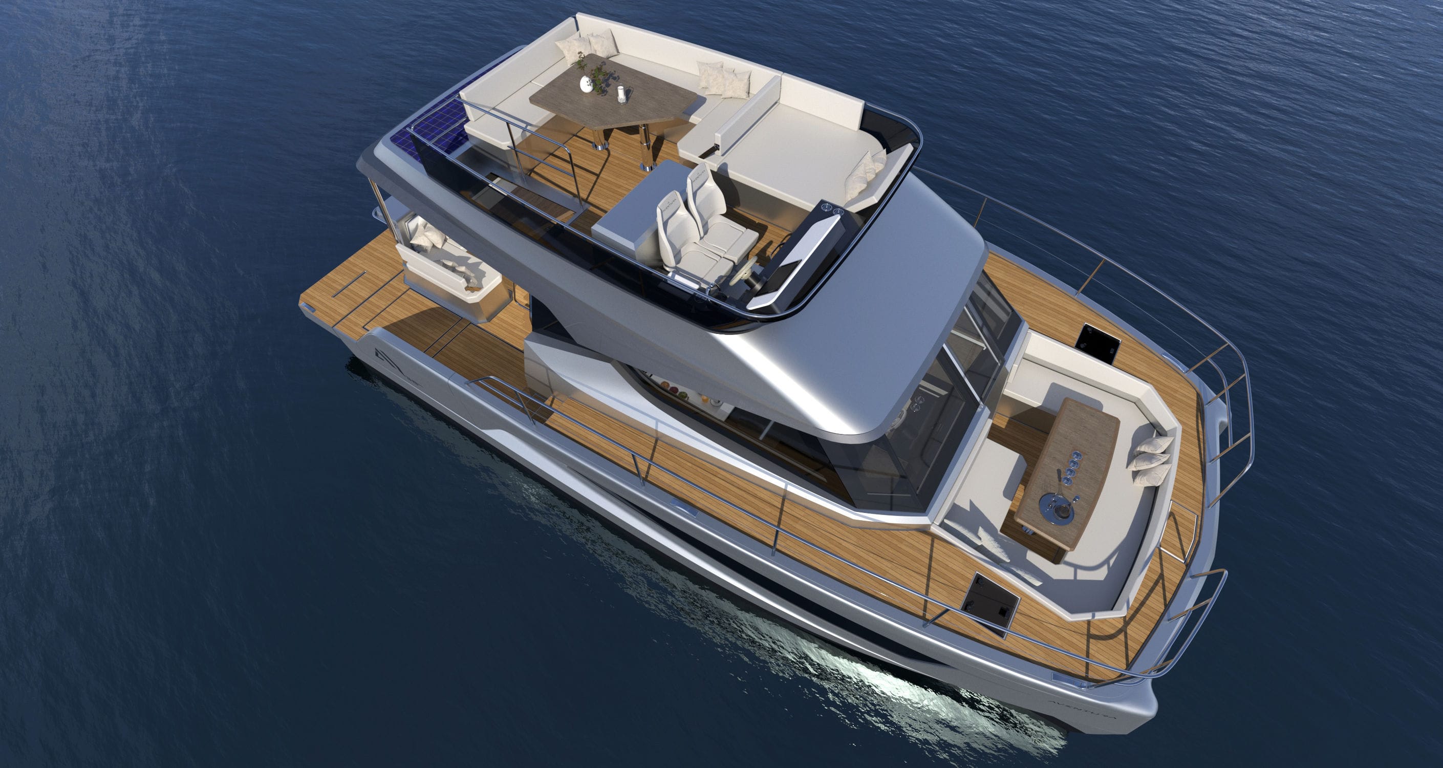 カタマランエクスプレスクルーザー - 38 MY - AVENTURA YACHTS - 船内