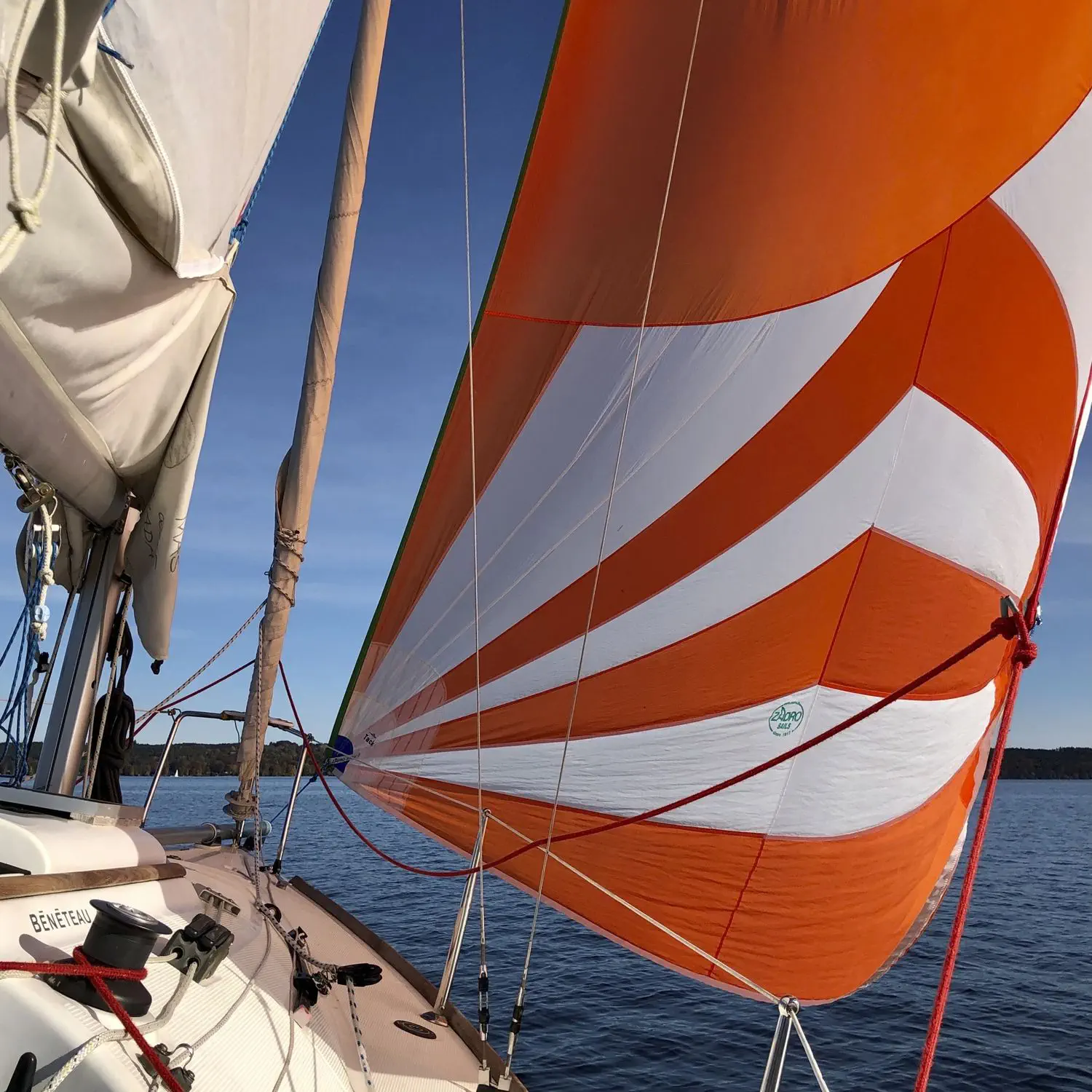 非対称スピンネーカー - ZADRO SAILS SAS - クルージングヨット用