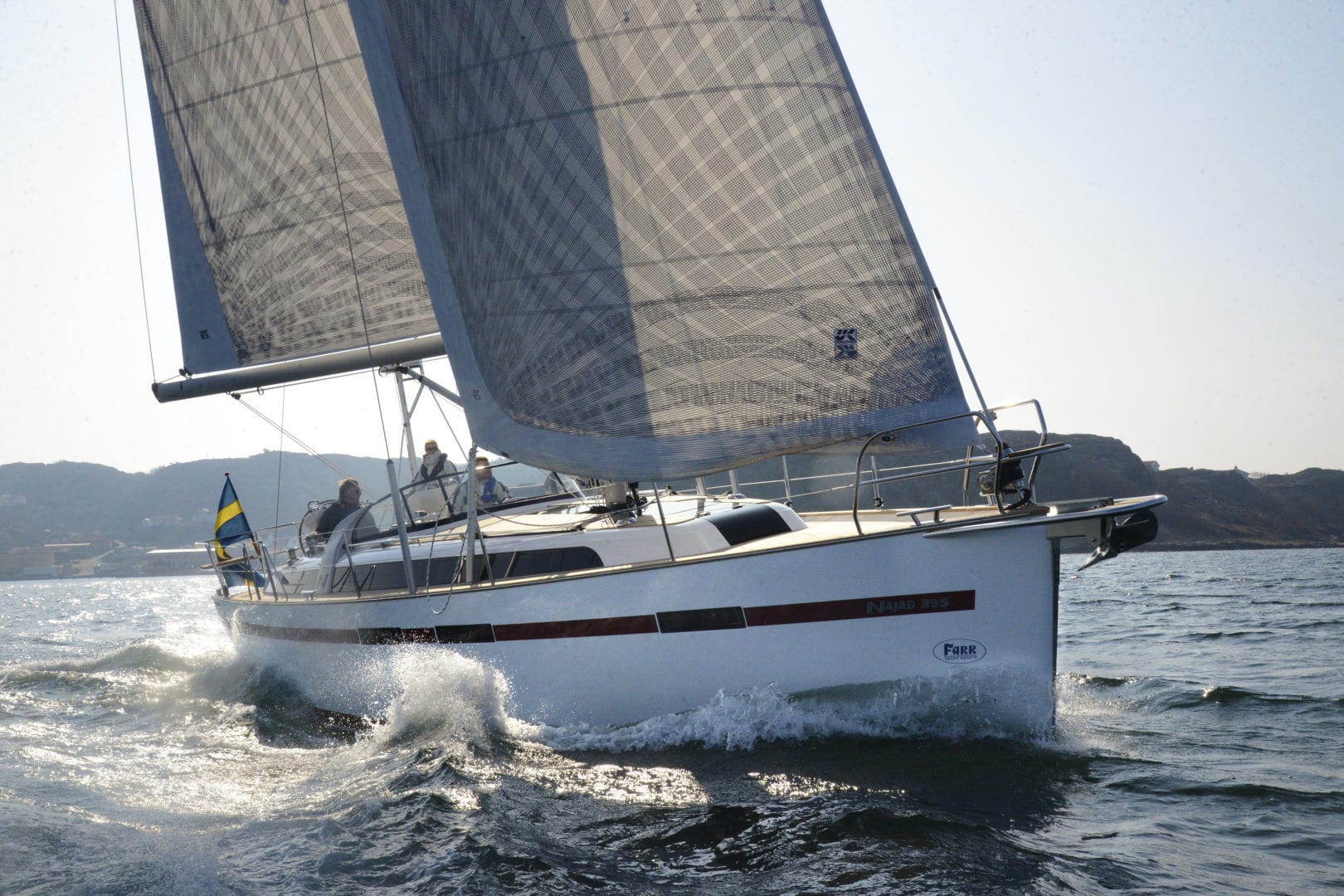 クルージングヨット - N395 AC - Najad - セントラル コックピット