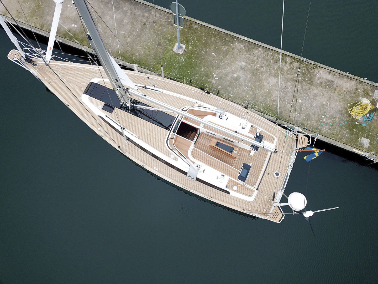 クルージングヨット - N395 AC - Najad - セントラル コックピット