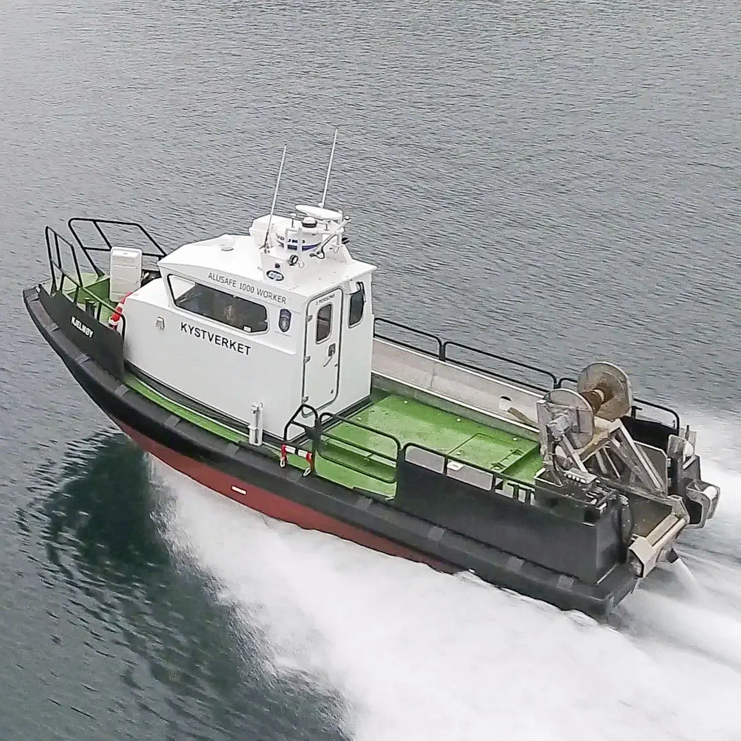 作業船業務用ボート - ALUSAFE 1000 WORK - Maritime Partner AS