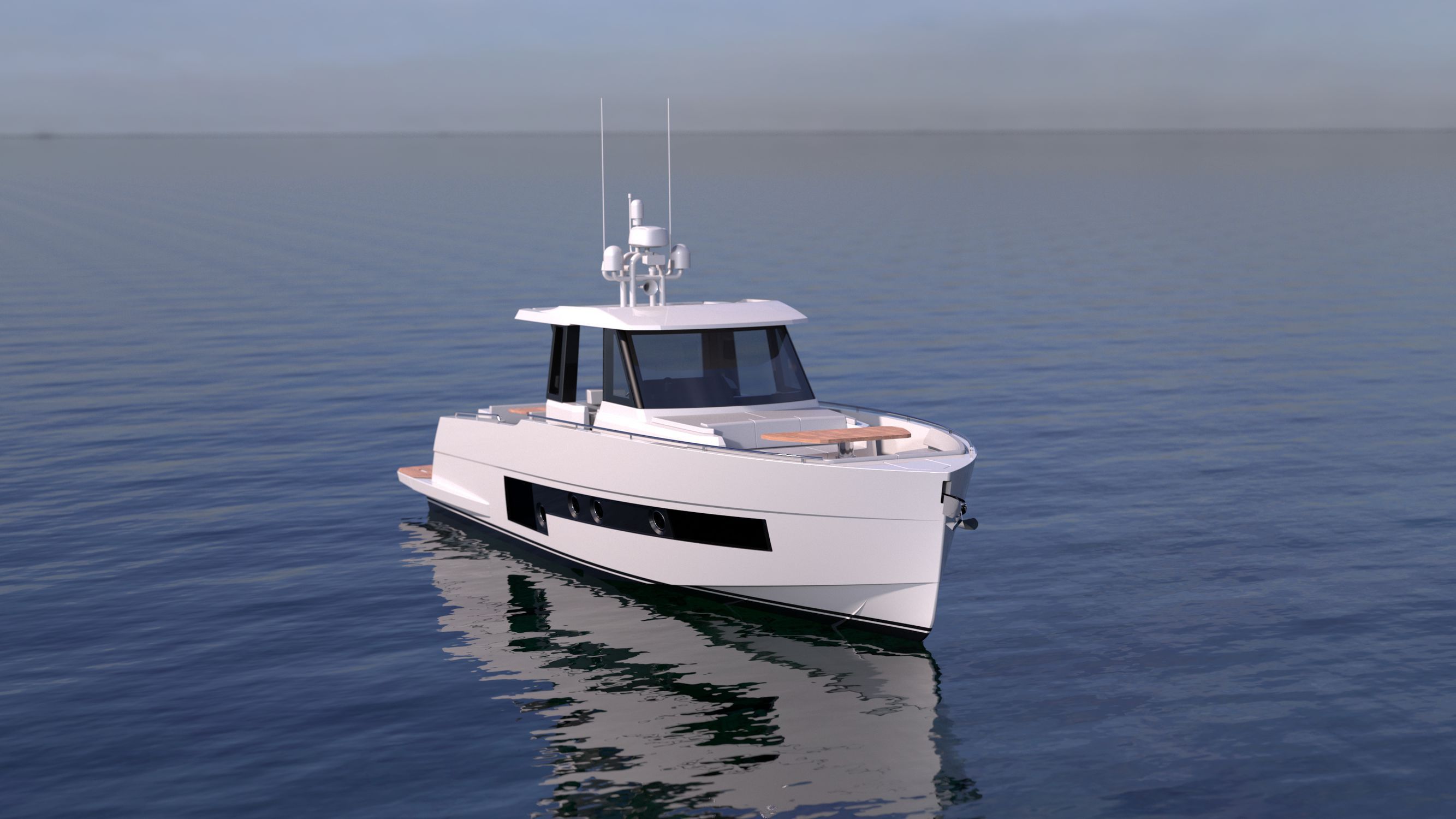 船内機エクスプレスクルーザー - 400 - Sundeck Yachts AG