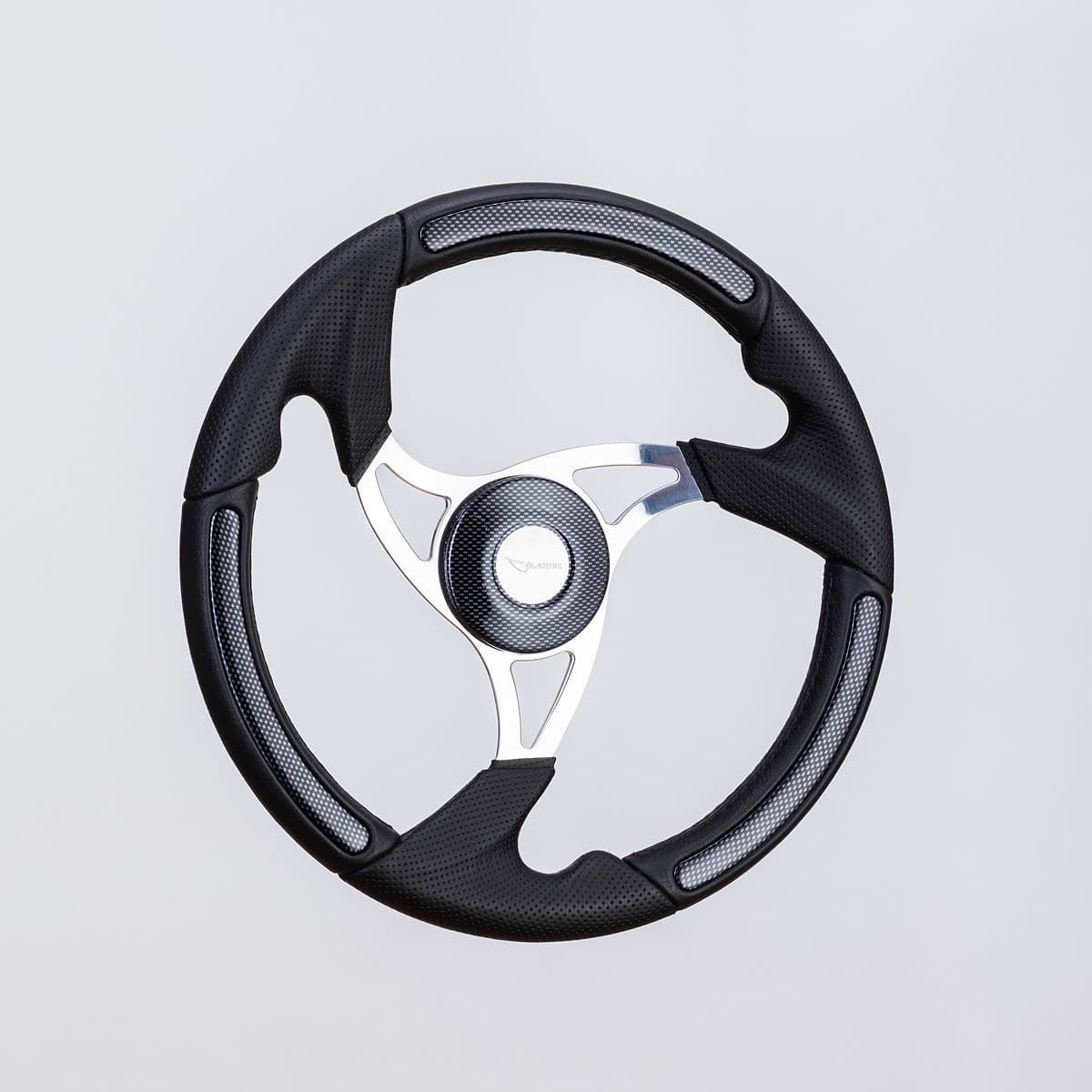 ポリウレタン被覆ステアリングハンドル - SW0079 CO pol/carbon - Volantec OOD - アルミニウム / レース ...